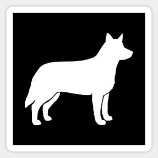 Australian Cattle Dog Silhouette Magnet